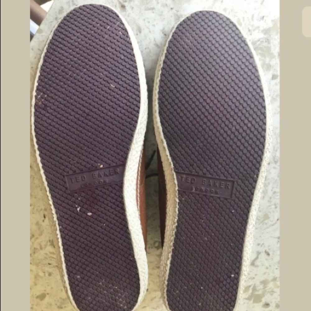 TED BAKER Saddle SUEDE Abdon Desert Boots 12 Shoes - Picture 5 of 7